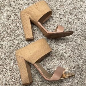 Rachel Zoe Natural Snake Mule